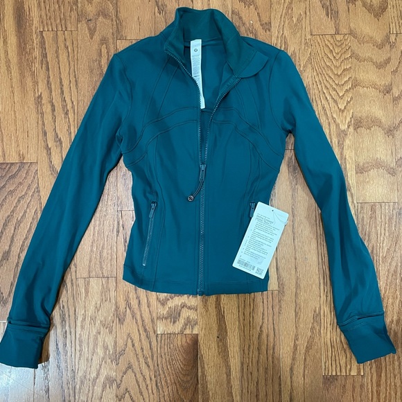 Lululemon Cropped Define Jacket *Nulu
Storm Teal size 2 W3HB5S - Picture 7 of 10